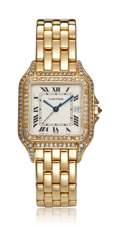 cartier panthere with diamonds.